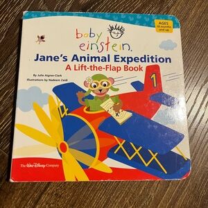 3/$10- Lift-the-Flap Book - Jane's Animal Expedition